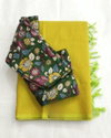 Tew Chanderi Model Kalamkari Ekkat Print Saree Exporters In India